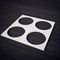 Ekena Millwork Medium Wembley Decorative Fretwork Wall Panels in Architectural PVC, 15 3/8"W x 15 3/8"H x 3/8"T WALP16X16WEM - alternate 2